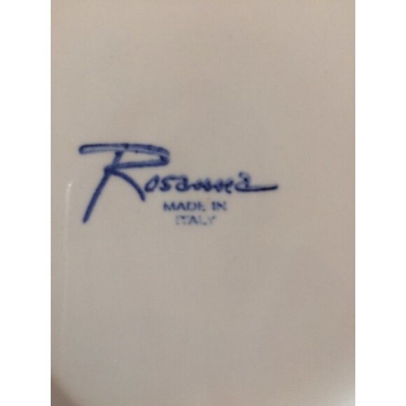 Rosanna 8" Plates Wine Chateau Haul-Bages & Lafaurie-Peyraguey Set Of‎ 2 Italy - Picture 7 of 10